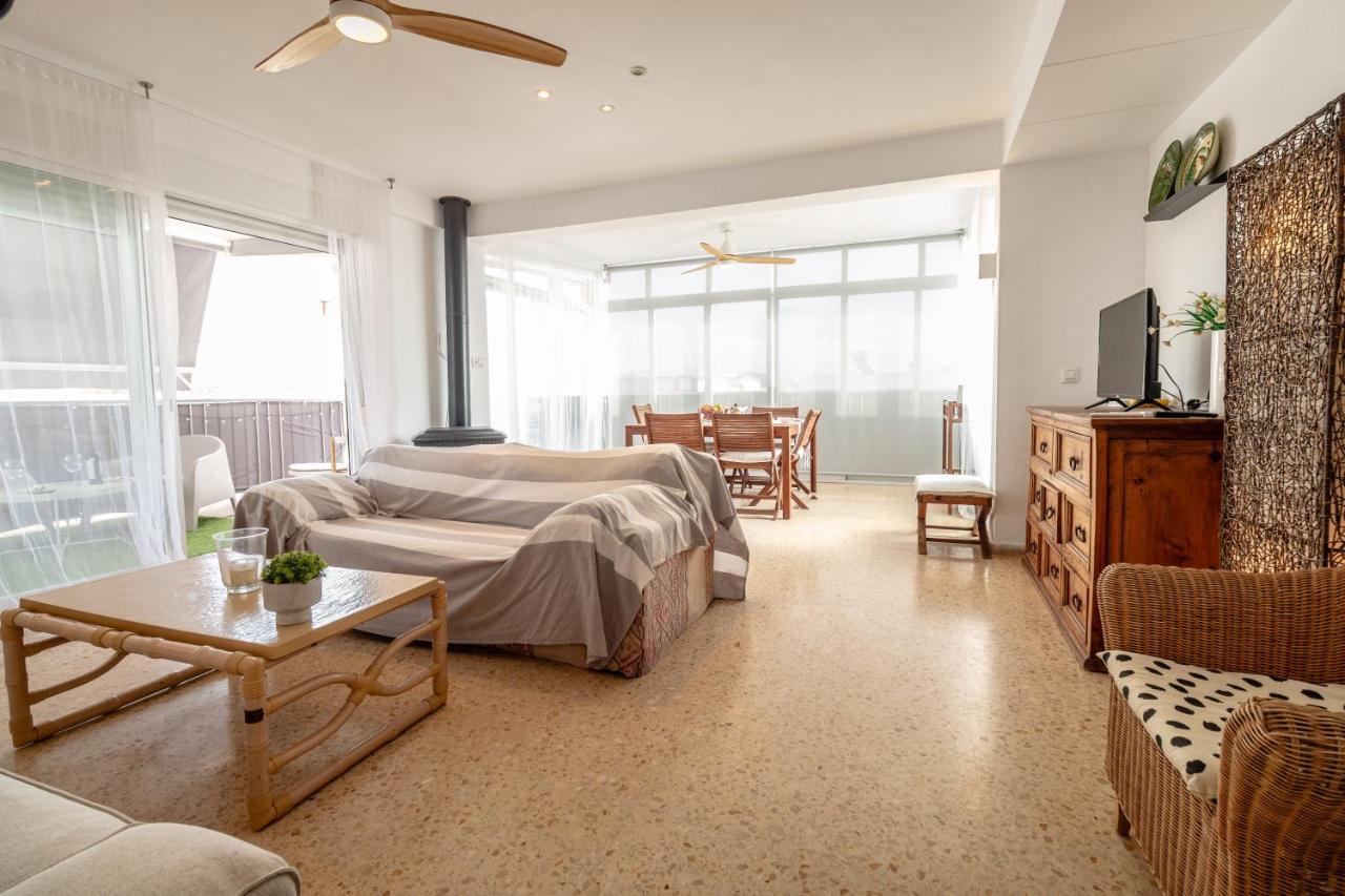 Super Apartamento A Un Paso Del Mar Олива Экстерьер фото